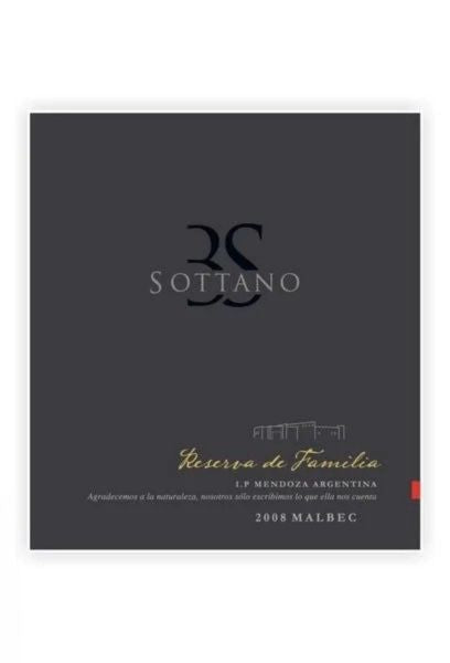 Sottano Reserva de familia Malbec